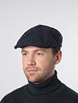 Кепка STETSON арт. 6830701 8-PANEL CAP WOOLEN STRIPE (темно-синий)